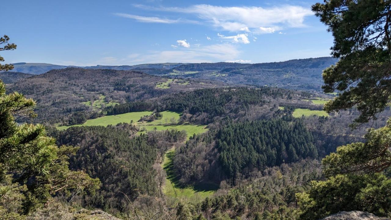 Вилла La Couze Pavin Saint-Diery Экстерьер фото
